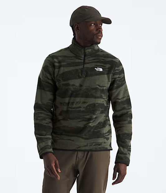 Glacier Fleece ¼ Zip-Print