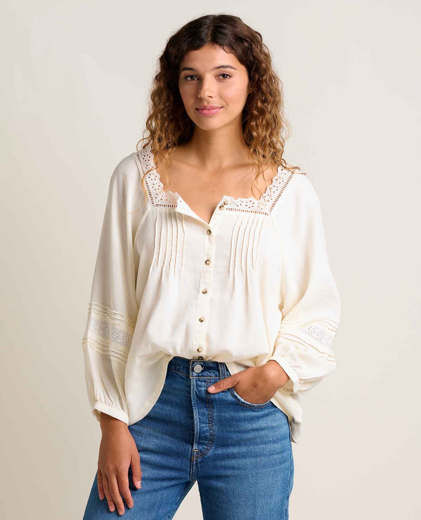 Manzana Peasant LS Shirt