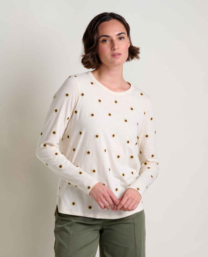 Women's Primo LS Crew Embroidered - Earth's Edge