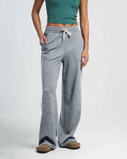 Women's Bamboo Lightweight Fleece Wide Leg Pant - Earth's Edge