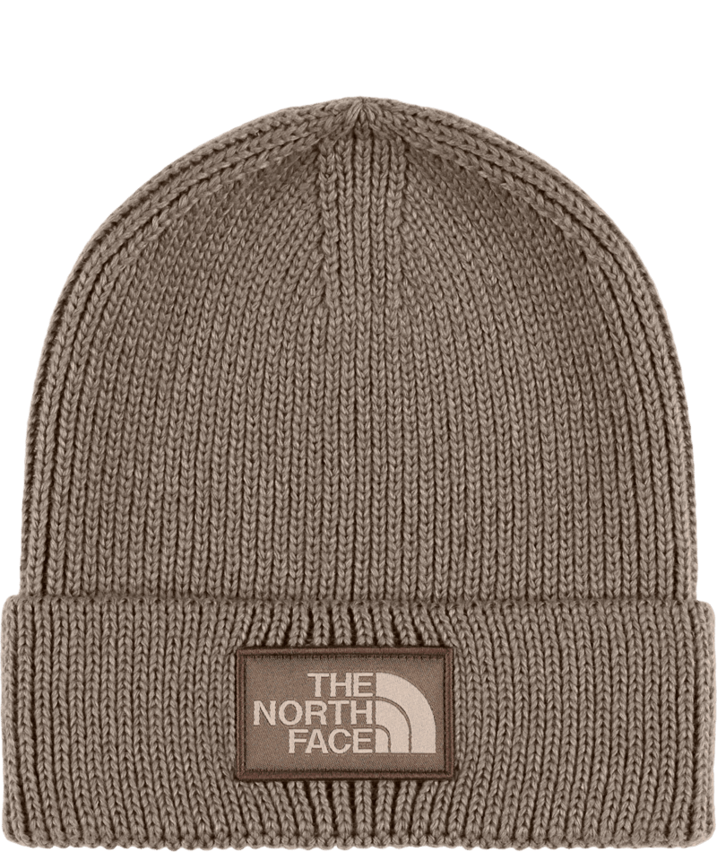 TNF Logo Box Cuffed Beanie