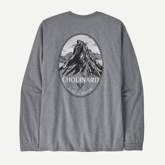 Men's Long Sleeved Chouinard Crest ResponsibiliTee