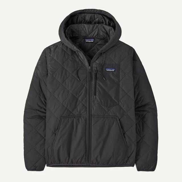Men's Diamond Quilted Bomber Hoody - Earth's Edge