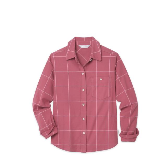 Women's Miter Stretch Lightweight Flannel Shirt