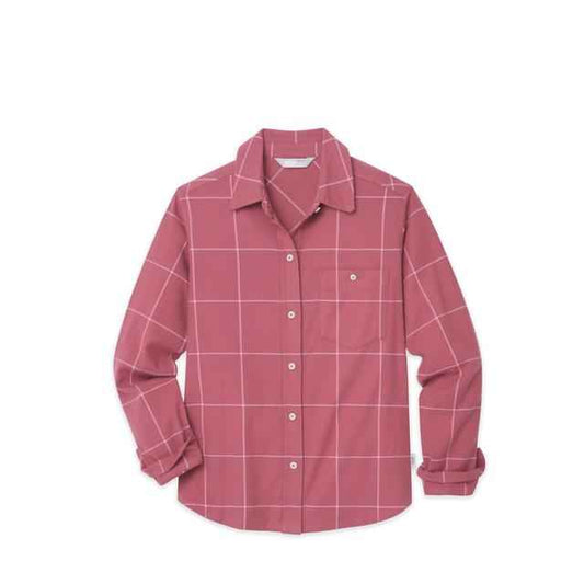 Women's Miter Stretch Lightweight Flannel Shirt