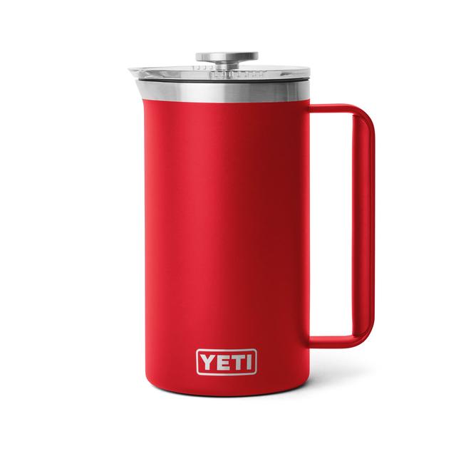 Rambler 34 oz French Press-Rescue Red