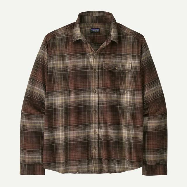Men's Long Sleeved Lightweight Fjord Flannel Shirt