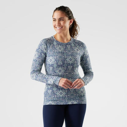 Women's Classic Thermal Merino Base Layer Crew Top - Earth's Edge