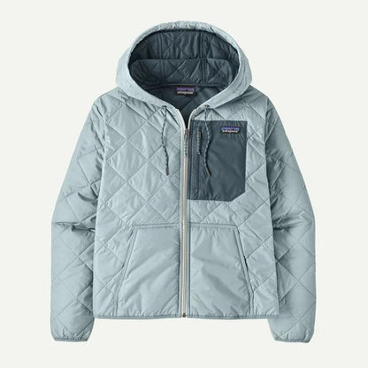 Women's Diamond Quilted Bomber Hoody