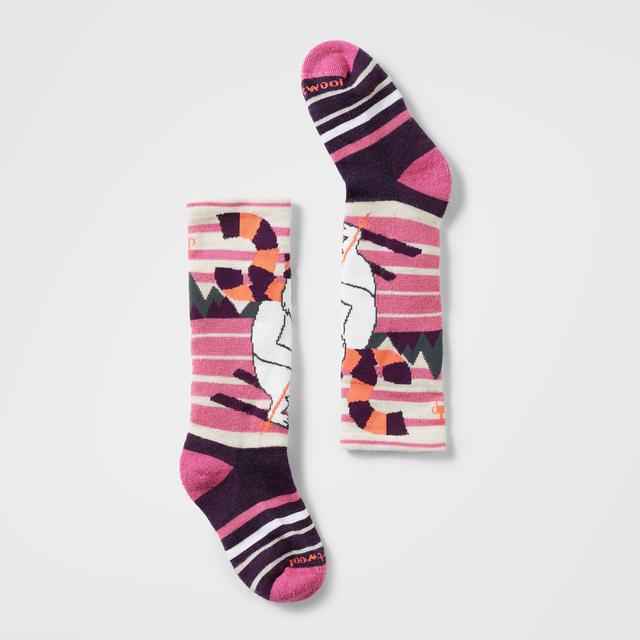 Men's Wintersport Yeti Pattern Over The Calf Socks