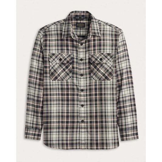 Men's Plaid Burnside Cotton Flannel Shirt