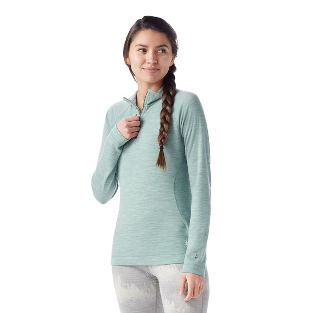 Women's Classic Thermal Merino Base Layer 1/4 Zippers Top - Earth's Edge