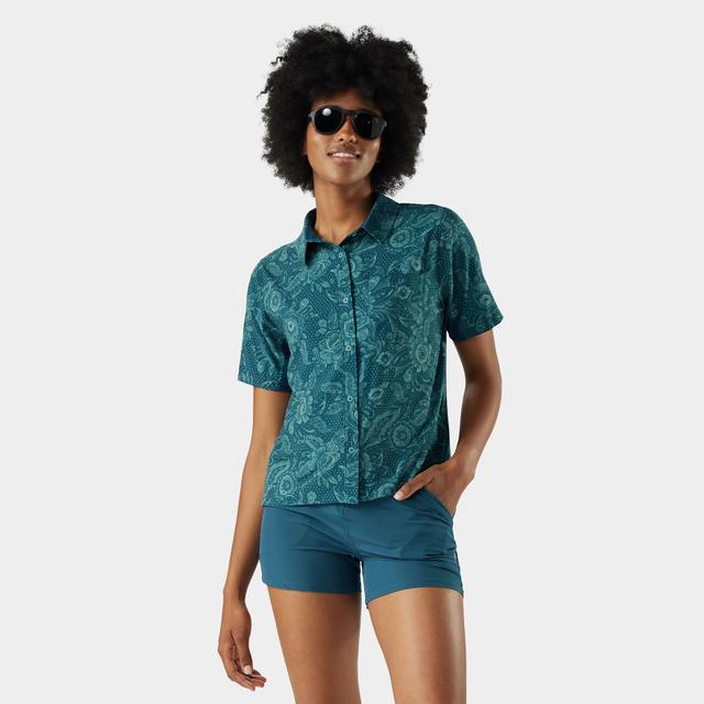 Women's Everyday Party Short Sleeve Button Down T-Shirt - Earth's Edge