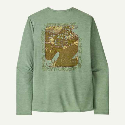 Men's L/S Cap Cool Daily Graphic Shirt - Lands