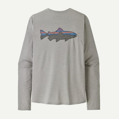 Men's Long Sleeved Capilene Cool Sun Shirt - Fitz Roy Trout