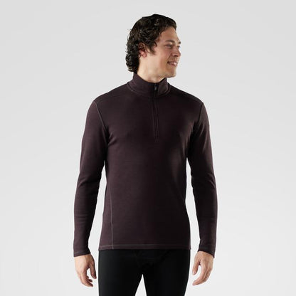 Men's Classic Thermal Merino Base Layer 1/4 Zippers Top - Earth's Edge
