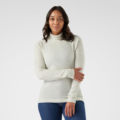 Women's Thermal Merino Rib Turtleneck - Earth's Edge