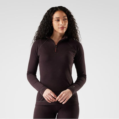 Women's Classic Thermal Merino Base Layer 1/4 Zippers Top - Earth's Edge