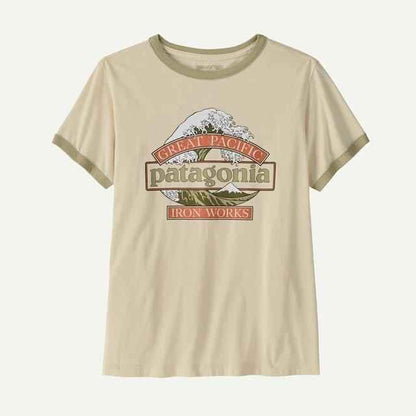 Women's Great Waves Ringer Tee
