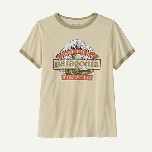 Women's Great Waves Ringer Tee
