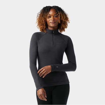Women's Classic Thermal Merino Base Layer 1/4 Zippers Top - Earth's Edge