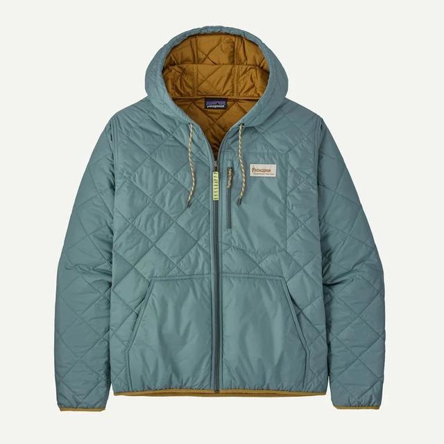 Men's Diamond Quilted Bomber Hoody - Earth's Edge