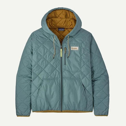 Men's Diamond Quilted Bomber Hoody - Earth's Edge