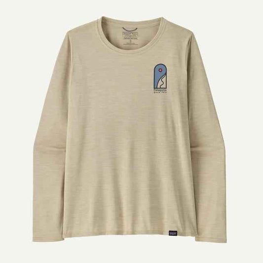 Women's L/S Cap Cool Daily Graphic Shirt - Lands