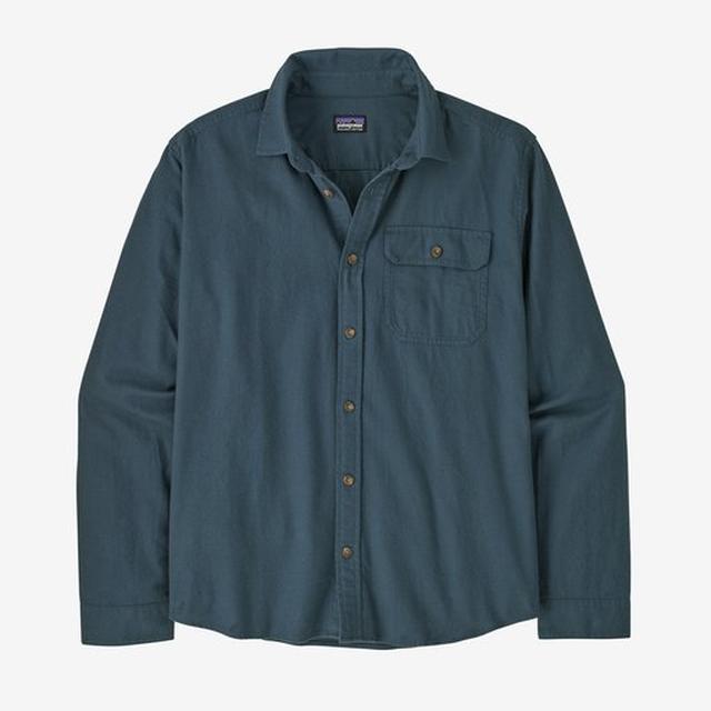 Men's Long Sleeved Lightweight Fjord Flannel Shirt
