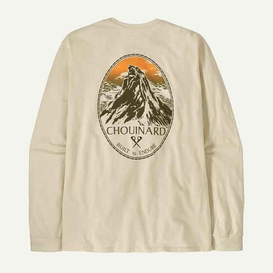 Men's Long Sleeved Chouinard Crest ResponsibiliTee