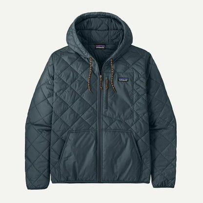Men's Diamond Quilted Bomber Hoody - Earth's Edge