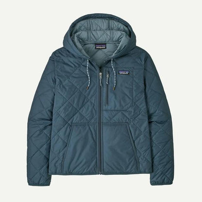 Women's Diamond Quilted Bomber Hoody