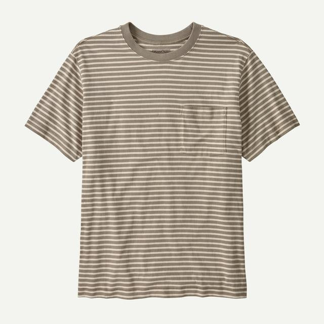 Men's Midweight Daily Pocket T Shirt in Rinsed Green, XXL