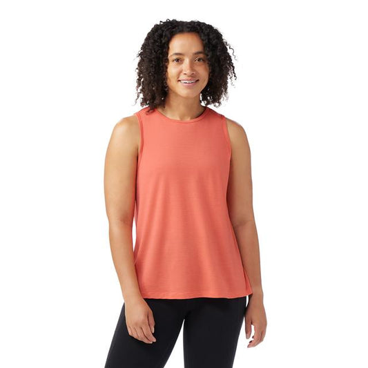 Women's Active Mesh High Neck Tank Top - Earth's Edge