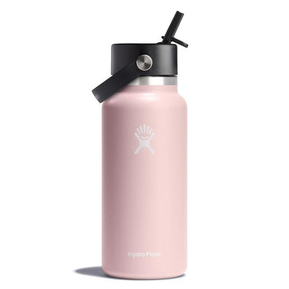 32 oz Wide Mouth with Flex Straw Cap - Botanical Bliss - Earth's Edge
