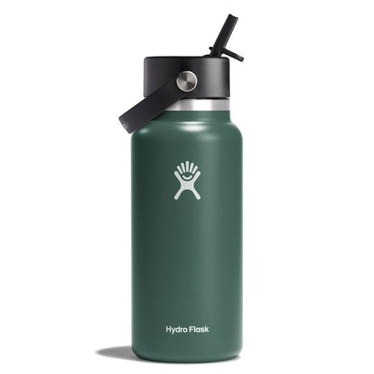 32 oz Wide Mouth with Flex Straw Cap - Botanical Bliss - Earth's Edge