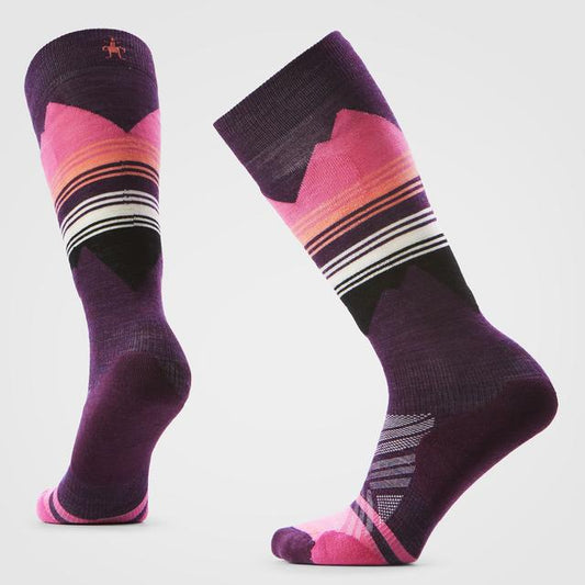 Ski Pattern Over The Calf Socks
