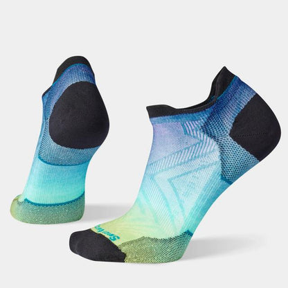 Women's Run Ombre Print Low Ankle Socks - Earth's Edge