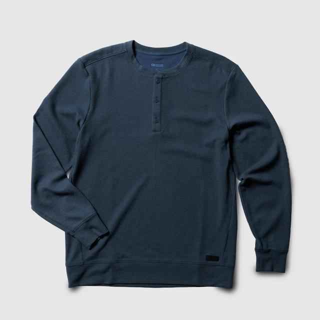 Men's Eclipse Waffle Long Sleeve Henley