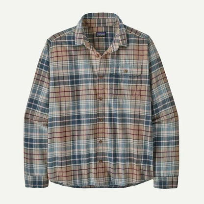 Men's Long Sleeved Lightweight Fjord Flannel Shirt