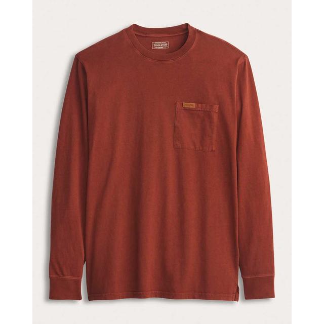 Men's Long-Sleeve Deschutes Pocket Tee Shirt