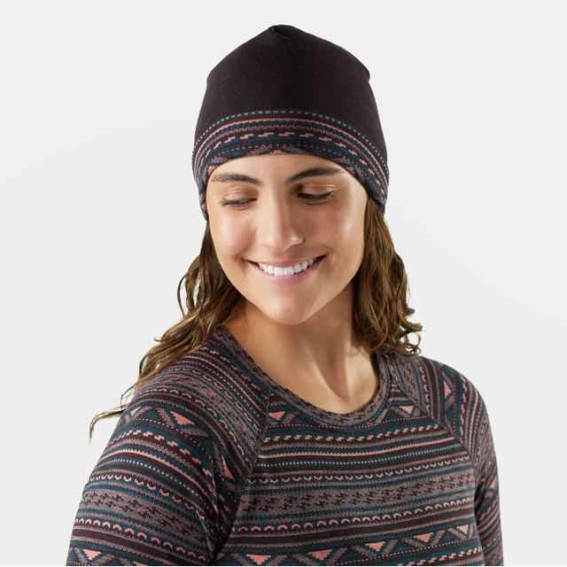 Unisex Thermal Merino Reversible Cuffed Beanie Hat