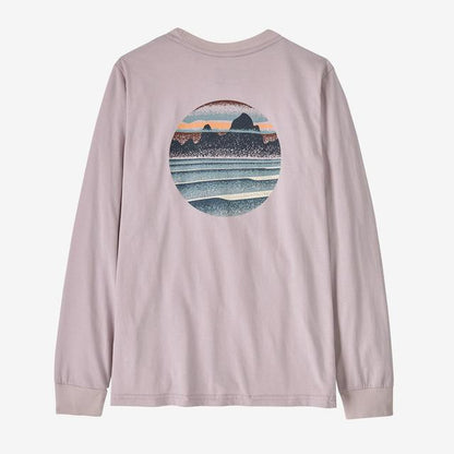 Kid's Long Sleeved Skyline Stencil T Shirt