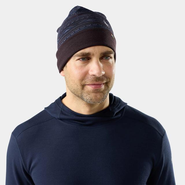 Unisex Thermal Merino Reversible Cuffed Beanie Hat