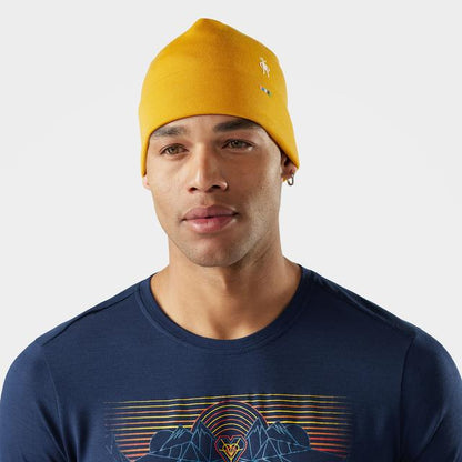 Unisex Thermal Merino Reversible Cuffed Beanie Hat - Earth's Edge