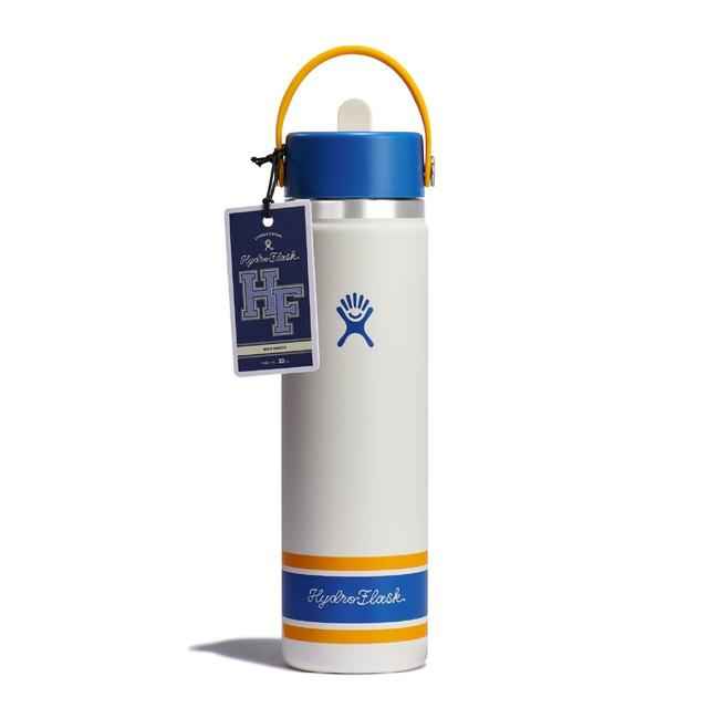 24oz hydro flask straw lid 24 oz Wide Mouth with Flex Straw Cap - Campus Ivory