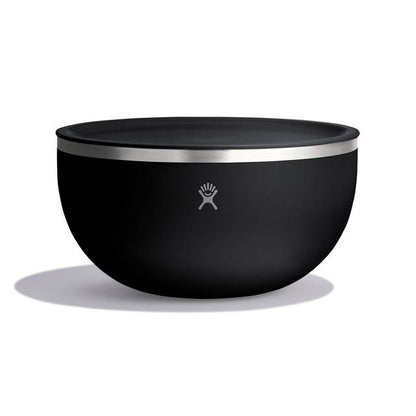3 qt Serving Bowl with Lid - Black - Earth's Edge