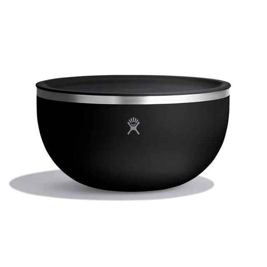 3 qt Serving Bowl with Lid - Black