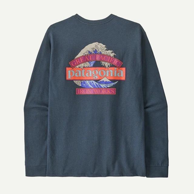 Men's Long Sleeved Great Waves Responsibili Tee