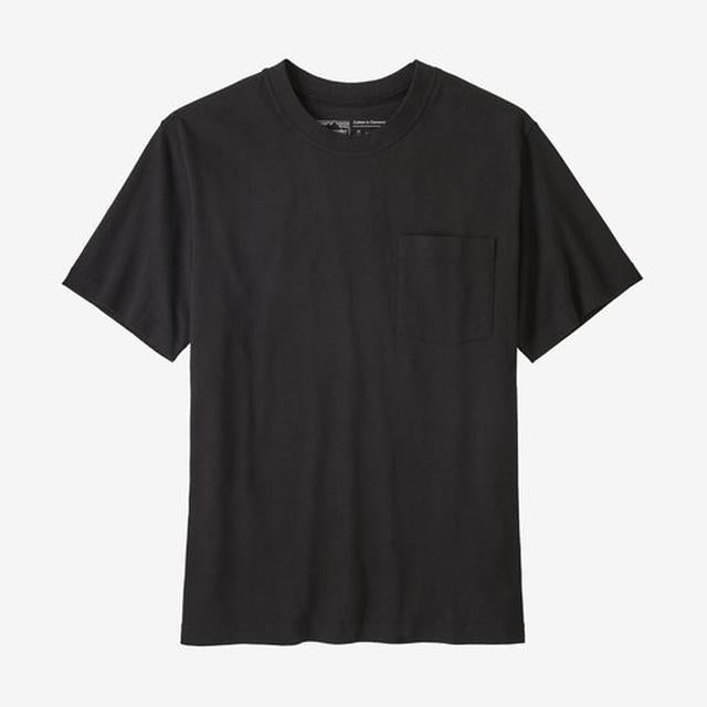 Men's Midweight Daily Pocket T Shirt in Rinsed Green, XXL